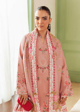Nissa By Rajbari Floral Symphony Premium Embroidered Marina 3 Piece Unstitched Suit RB25NFS D-PM-08